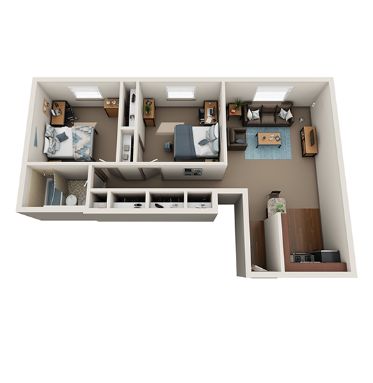 Spence Floors 12-22 Rendering