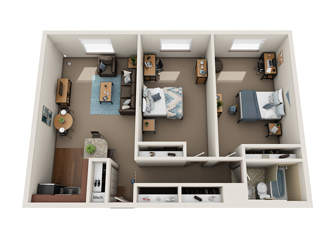 Sugarland Floors 2-11 Rendering