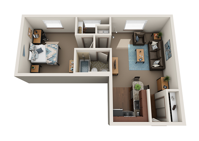 Abrams Floors 2-6 Rendering