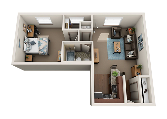 Abrams Floors 12-17 Rendering