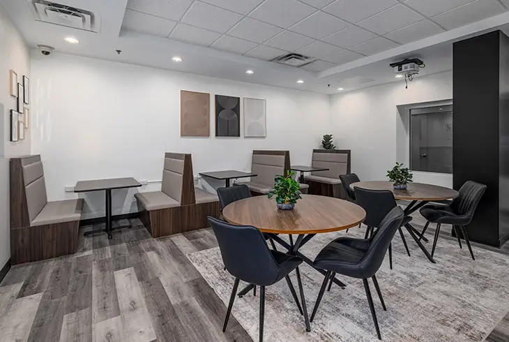 Community seating area
