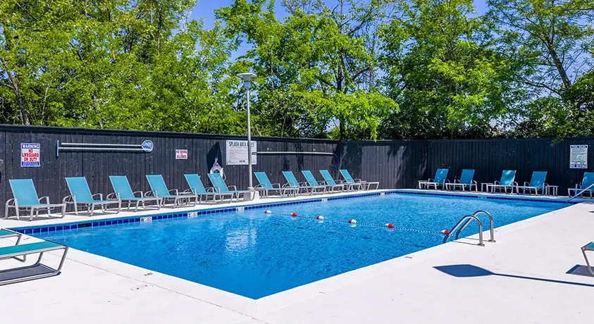 Resort style pool