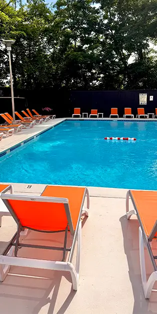 Pool side
